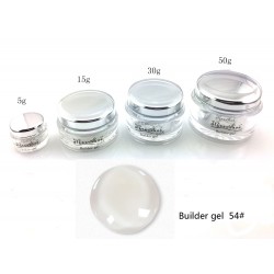 Gel Uv Builder Coverpro #54 Moonbasa-Milky White Pink Gel Uv Builder Coverpro #54 Moonbasa-Milky White Pink